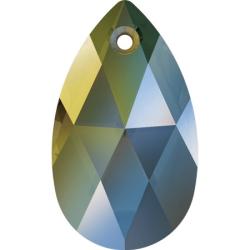 Swarovski pear 6106 Crystal Iridiscent Green 16mm