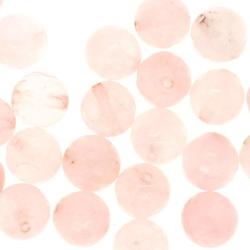 Piedra semipreciosa Cuarzo Rosa 6mm