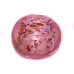 HappyMur silver foil bead picks Pink 22mm
