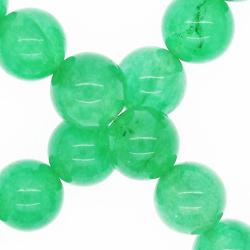Round Gemestone Natural bead Jade Green 10mm