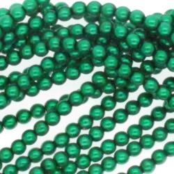 Czech Pearl Emerald 3mm
