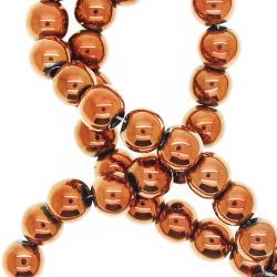 Hematite Beads Bronze 4mm