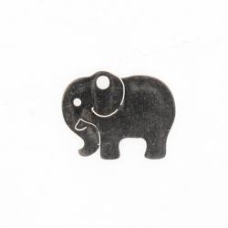 Elephant Charm Stainless Steel 14mm