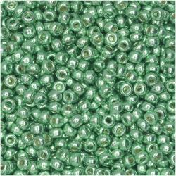Miyuki Seed Beads 11-4214 Duracoat Galv Dk Mint Green 11/0