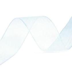 organza ribbon light blue 3.5mm