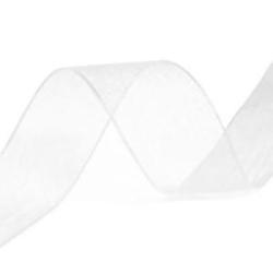 organza ribbon White 3.5mm