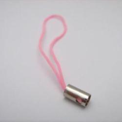 phone pendant WITHOUT ring pink 55mm