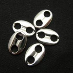 Metal connector Silver 12X8mm