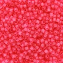 Miyuki Delica db0780 Dyed SF Tr bubble gum pink 11/0