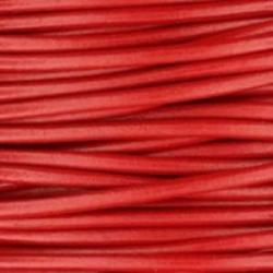 real leather Red 2,5mm