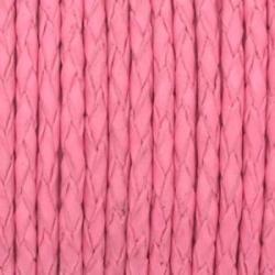 Bolo leather Pink 7mm