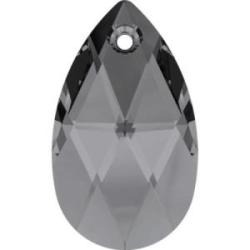 Swarovski pear 6106 Crystal silver night 16mm