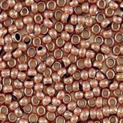Crimp beads red bronce 2mm hilo 1,1mm