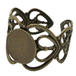 Ring ajustable bronze 