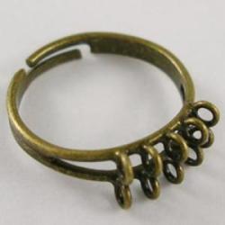 Ring 10 rings Bronze 8mm