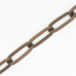 Iron Chain antic bronze 13x6mm