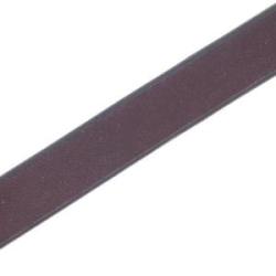 Flat leather brown 10x2mm