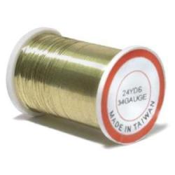 Bead wire golded 0.18mm