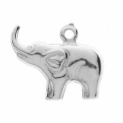 Elephant pendant silver 925 16x12mm