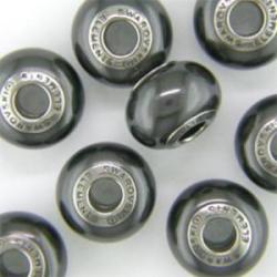 Swarovski BeCharmed 5890 Black pearl 14x10mm hueco 4,5mm