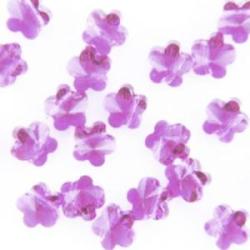 Swarovski bead flower 6744 Violet 6mm