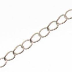 Iron Chain basic plated 8x5mm