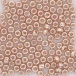 Happycristal Seed Beads Silver beige 8/0
