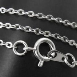 Pendant Chain silver 45cm 2x1,5mm