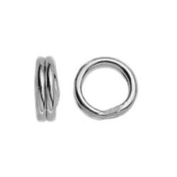 Double Ring Sterling Silver 4x0,6mm
