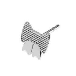 Earring for Swarovski Elements Bow 2858 silver 925 9x9mm