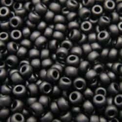 Miyuki Seed Beads 11-0401f Matte black 11/0