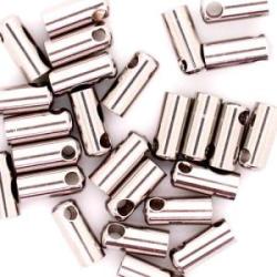 Stainless Steel Cord End - hole 2,5mm - 7,5x3mm