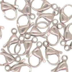 Lobster Claw Clasps Stainless Steel 11mm