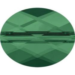 Swarovski Bead Mini Oval 5051 Emerald 8x6mm