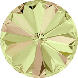 Rivoli Swarovski 1122 Crystal luminous green 12mm